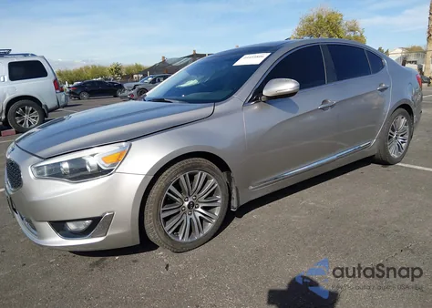 2014 Kia Cadenza Premium из США, поврежденный, VIN KNALN4D70E5137556